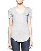 Helmut Lang Kinetic Short-Sleeve Jersey Tee - Lyst