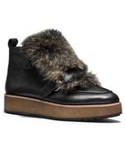 Coach X Blitz Sampson Rabbit Fur Leather Ankle Boots - Lyst