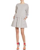 Lisa Perry Basket Weave Skirt - Lyst