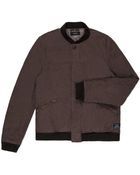 Paul Smith Pink Garment-Dye Bomber Jacket - Lyst