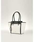 Lauren by Ralph Lauren Tumbled-Leather Ashford Tote - Lyst