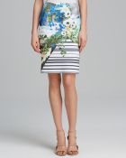 Clover Canyon Skirt - Corfu Swirl Pencil - Lyst