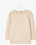 Cos Raised-Knit Jumper - Lyst