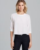 Tibi Sweatshirt Silk - Lyst
