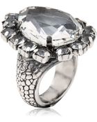 Emanuele Bicocchi Swarovski Crystal Ring - Lyst