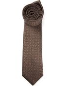 Lanvin Embossed Tie - Lyst