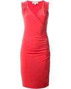 MICHAEL Michael Kors Zip Strap Dress - Lyst