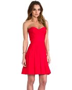 Catherine Malandrino Benita Bustier Dress - Lyst