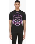 DSquared2 Black and Pink Gorilla T_shirt - Lyst