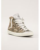 Leather Crown Hitop Trainer - Lyst