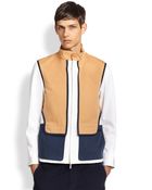 Opening Ceremony Cotton Colorblock Jacket - Lyst
