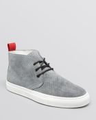 Del Toro Perforated Suede Chukka Sneakers - Lyst