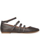 Lucky Brand Women'S Addisonn Ankle Strap Flats - Lyst