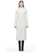 Theory Moyen Coat in Faolo Wool Blend - Lyst