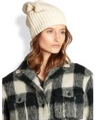 Rag & Bone Cece Merino Wool Beanie - Lyst