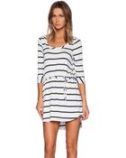 Chaser Drape Back Dress - Lyst