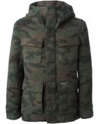 Woolrich Camouflage Print Jacket - Lyst