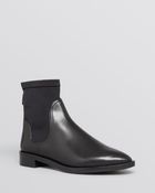 Tory Burch Pointed Toe Flat Booties Newton - Lyst