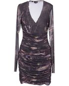 Just Cavalli Short Dress - Lyst