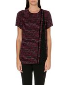 Proenza Schouler Abstract Print Panel Top - Lyst
