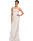 Adrianna Papell Strapless Gown W Bolero - Lyst