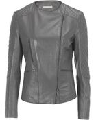 Stefanel Quilted Nappa Jacket - Lyst