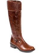 Me Too Dune Leather Knee Boots - Lyst