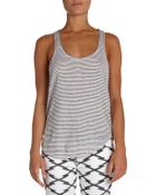 Etoile Isabel Marant Flavian Over-Dyed Striped Tank - Lyst