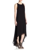 Alice + Olivia Twisted Hi-Lo Dress - Lyst