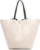 Linea Pelle Sybil Colorblock Tote - Lyst