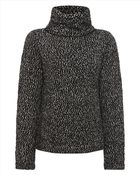 Jaeger Knit Cowl Neck Sweater - Lyst