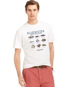 Izod Reef Fish Graphic Tshirt - Lyst