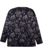 Rochas Stretch Floral Brocade Jacquard Trapeze Top - Lyst