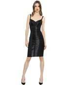 Dolce & Gabbana Corset Style Viscose Dress - Lyst