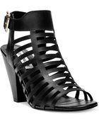 Steve Madden Kendal Caged Sandals - Lyst