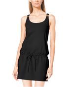 Michael Kors Racer-Back Jersey Dress - Lyst