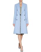 Michael Kors Wool Double-Breasted Coat - Lyst