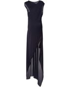 TOME Poly Satin Draped Gown - Lyst