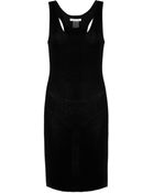 Etoile Isabel Marant Lena Ribbed Cotton-jersey Dress - Lyst