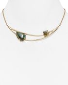 Alexis Bittar Labradorite Draped Collar Necklace, 16" - Lyst