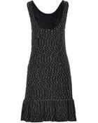 Dior Kneelength Dress - Lyst