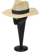 Larose Straw Fedora Hat - Lyst