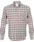 Billy Reid Walland Plaid Shirt - Lyst