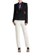 BCBGMAXAZRIA Aiden Contrast Lapel Blazer - Lyst
