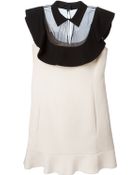 Valentino Ruffled Cocktail Dress - Lyst