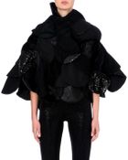 Junya Watanabe Patchwork Sequin Cape - Lyst