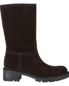 Prada Linea Rossa Shearling-Lined Pull-On Boots - Lyst