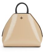Pour La Victoire Origami Mixed-Media Tote - Lyst