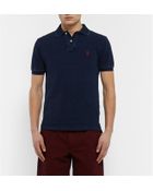 Polo Ralph Lauren Washed Cotton-Piquã© Polo Shirt - Lyst