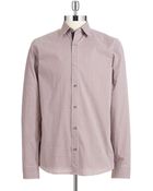 Michael Kors Checkered Sport Shirt - Lyst